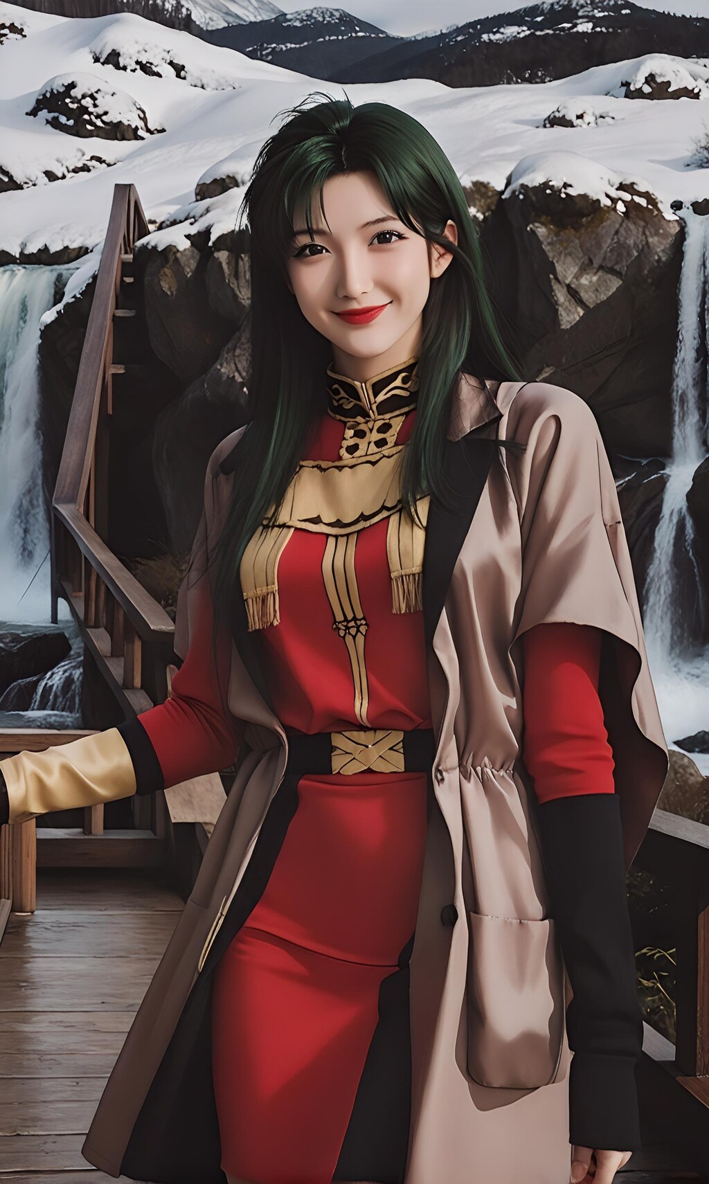 シーマ・ガラハウ風な女性①