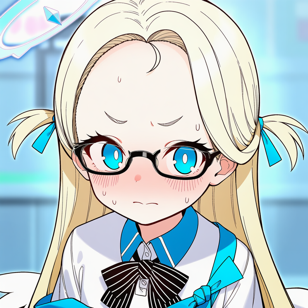 ソラに眼鏡掛けてみた