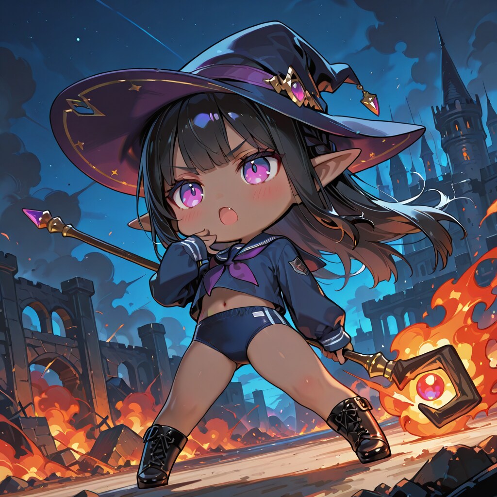 ちびセーラーブルマほうつかい (ECHIDNA) | の人気AIイラスト・グラビア