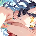 ヌーブラ式ビキニ水着三人娘 雅と真帆と桃2 『まあいいや、ぺったんこだって気にしな～い♪』 4枚目