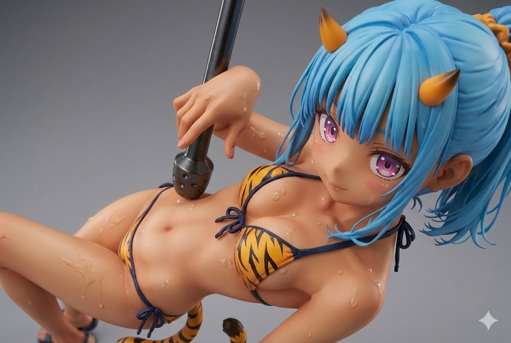 青髪ちゃんフィギュア