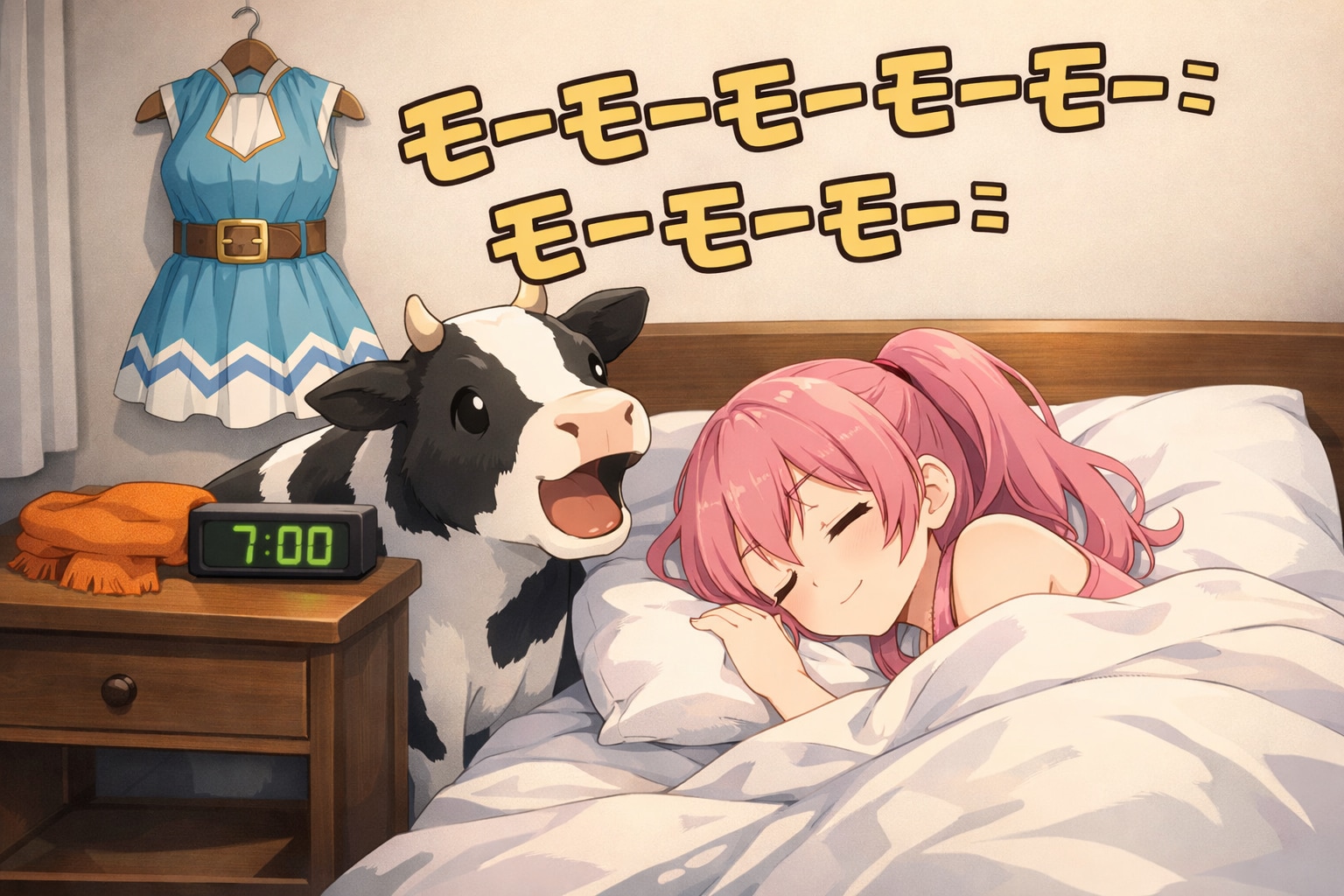 ⏰応援モーニングコール１５ | の人気AIイラスト・グラビア