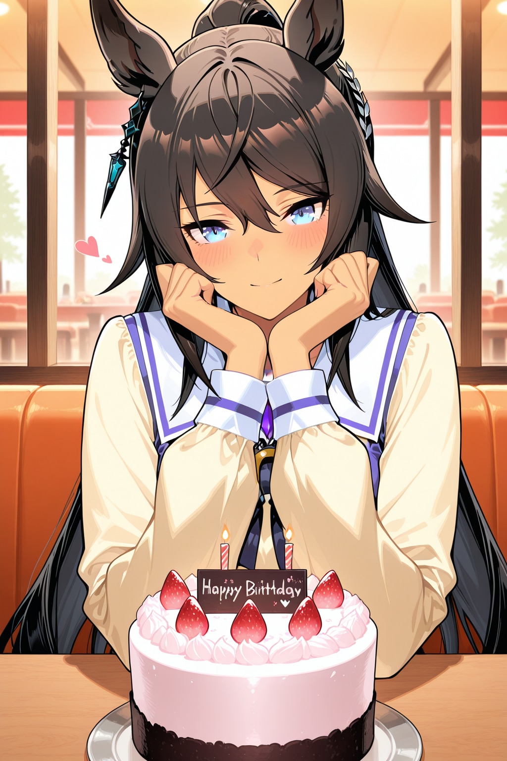 お誕生日のシンボリクリスエス🎂