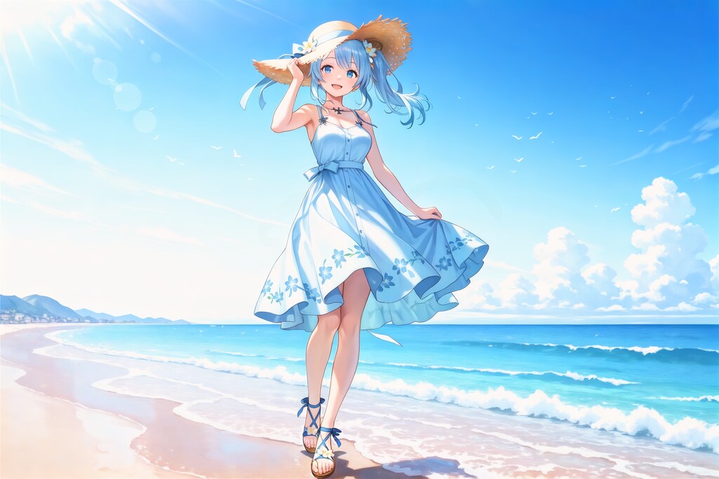 ワンピと波