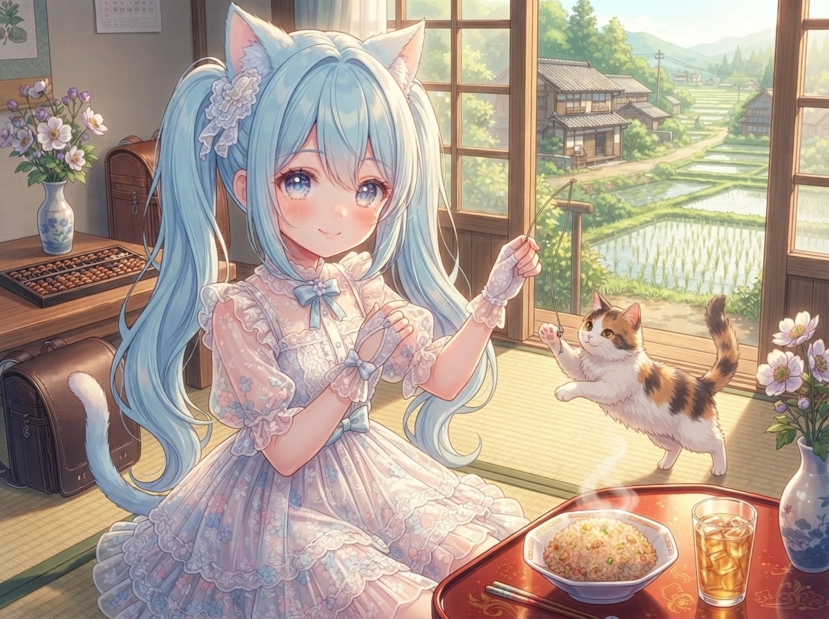 8月8日 #世界猫の日 #チャーハンの日 #そろばんの日
