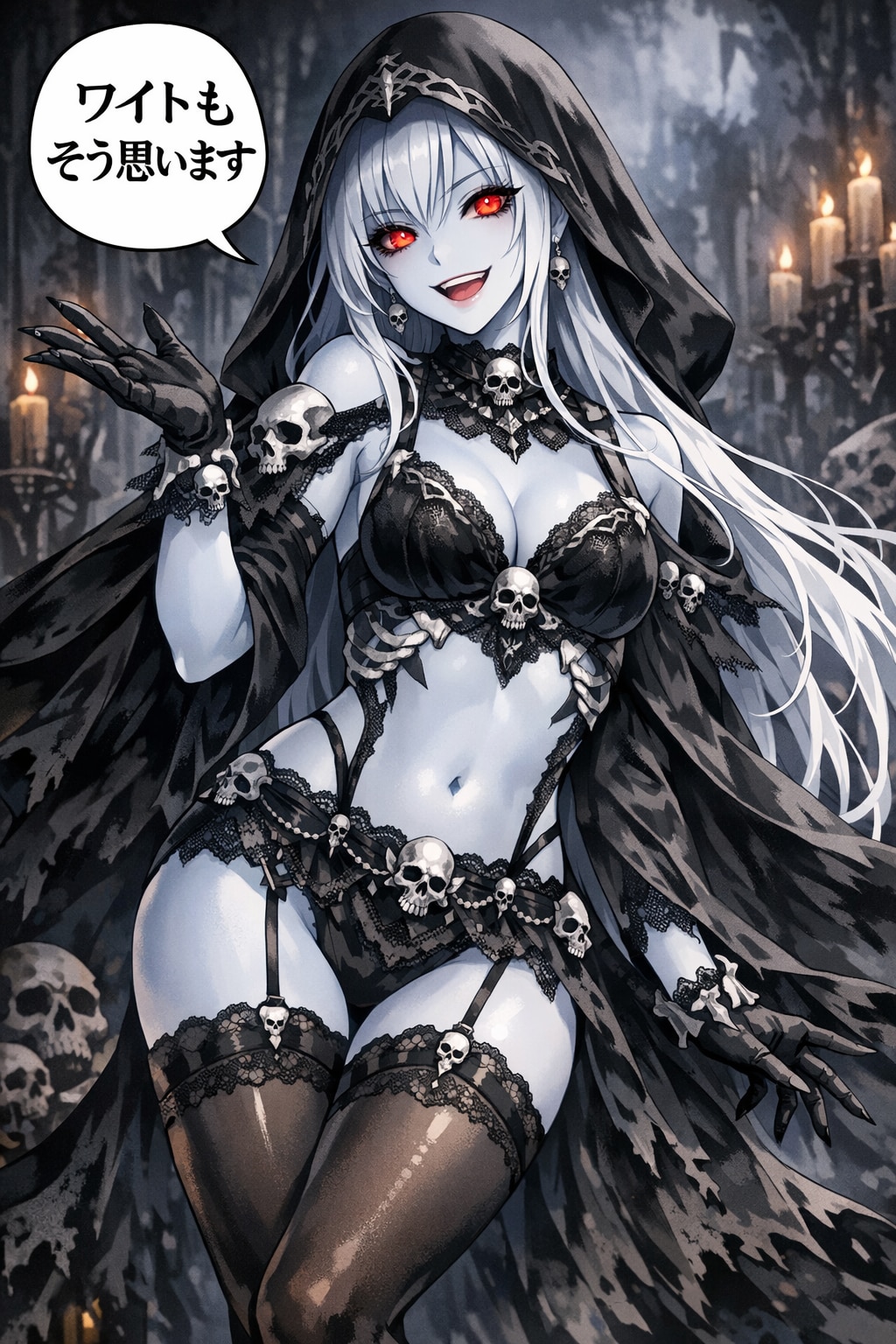 ガーターは、ガーターベルトは良いと思います……