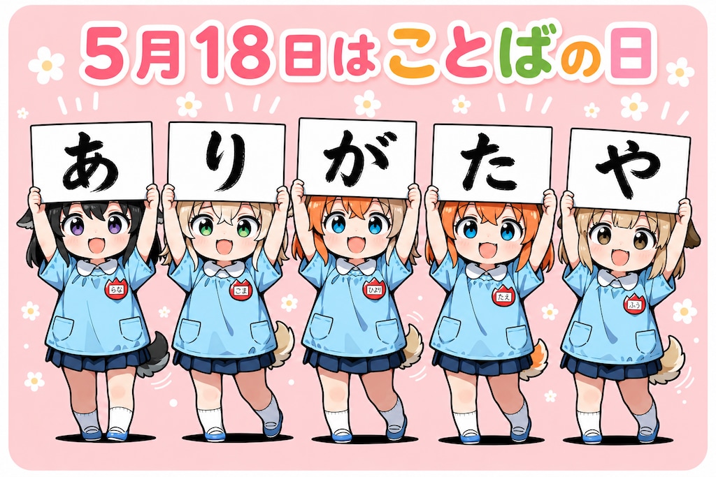 ５月１８日はことばの日