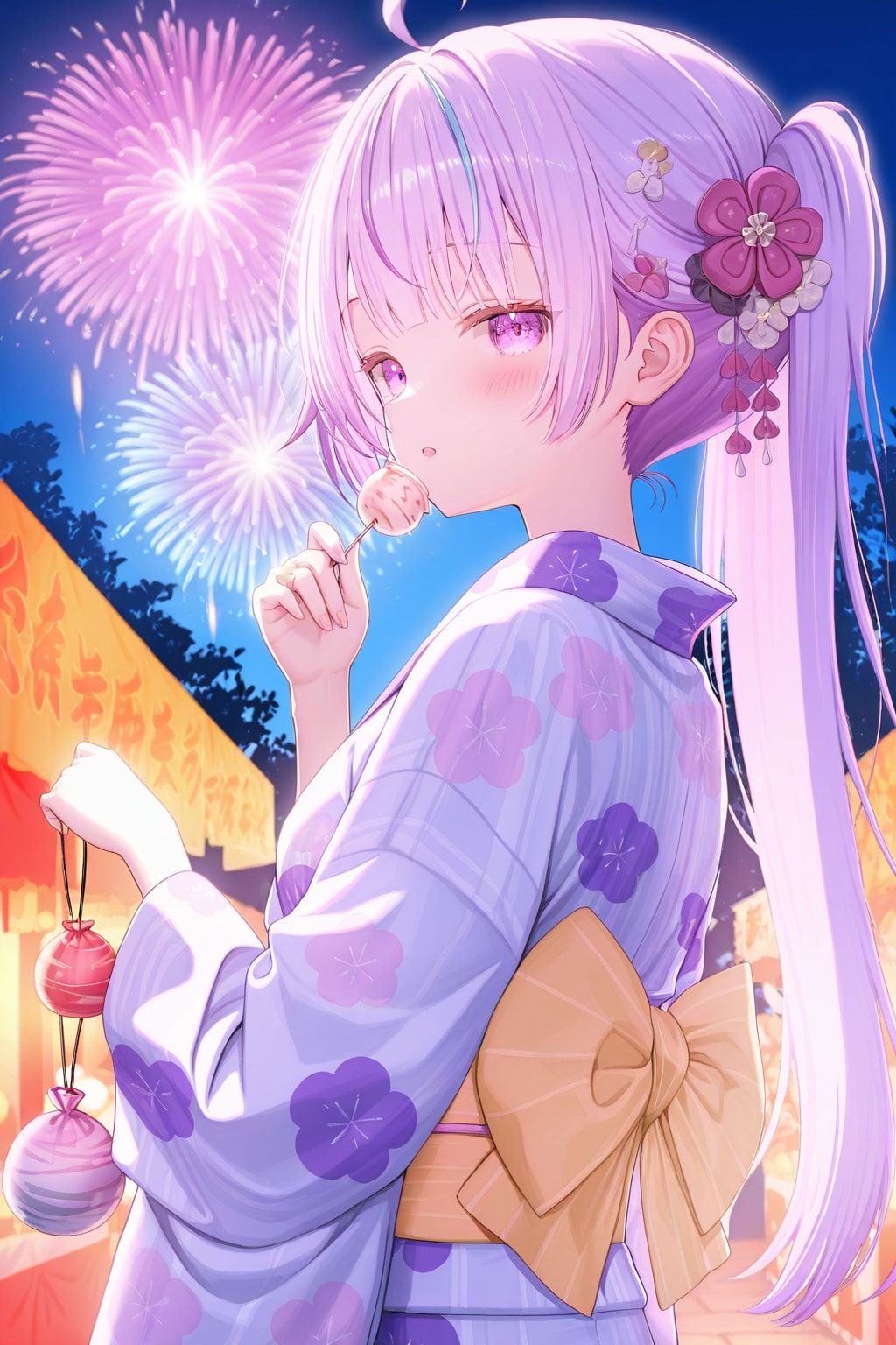 ねむちゃん117〜夏祭りと花火〜