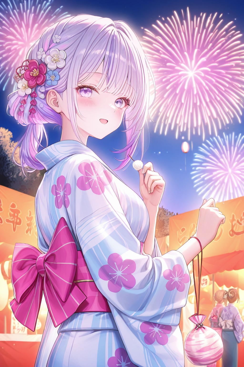 ねむちゃん117〜夏祭りと花火〜
