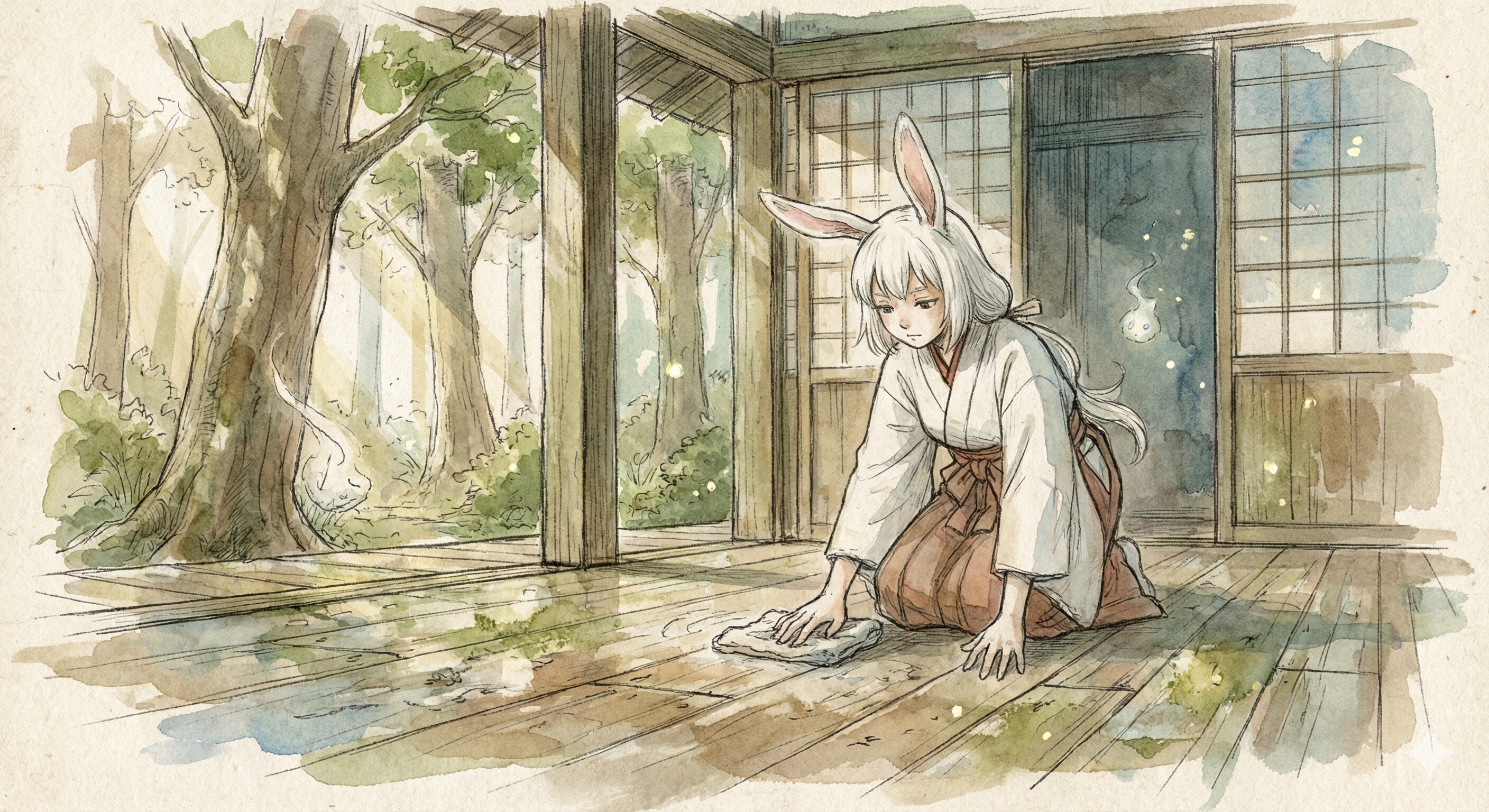 今日の巫女バニー②