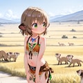 サバンナに住むミーアキャット 4枚目