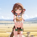 サバンナに住むミーアキャット 5枚目