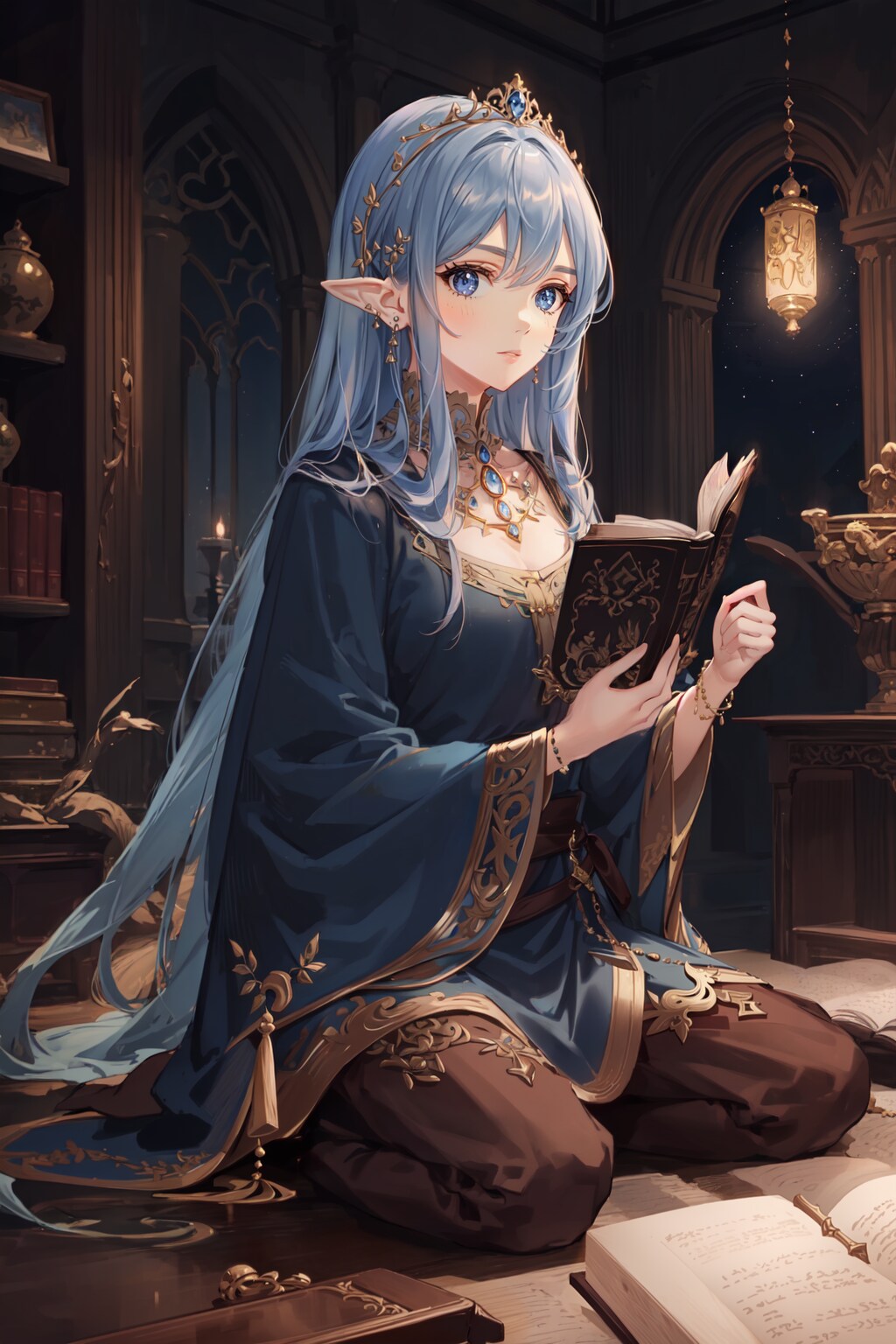 エルフの魔法使い