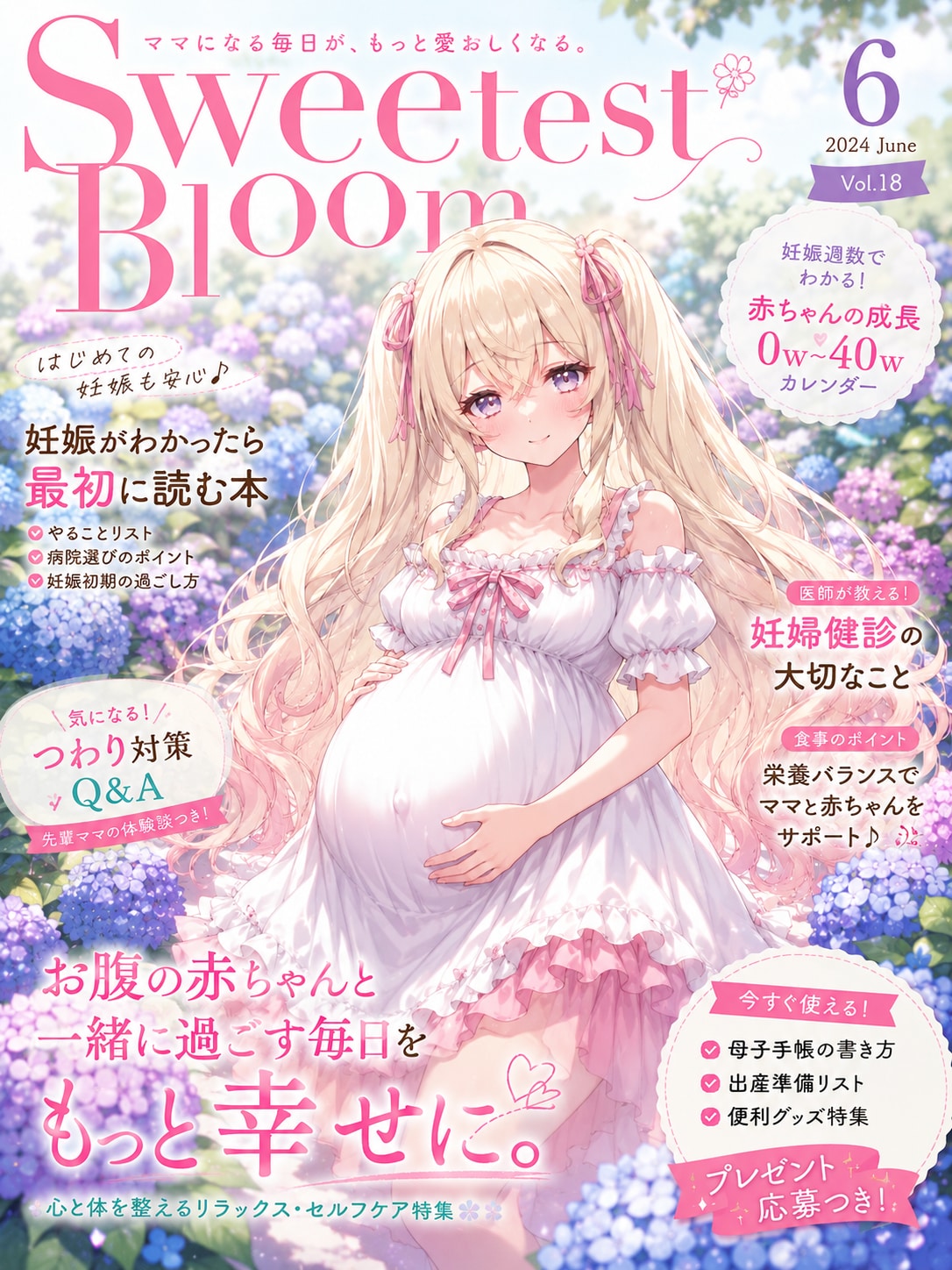 何となく妊娠情報誌の表紙‎(　˙ ؂ ˙　)