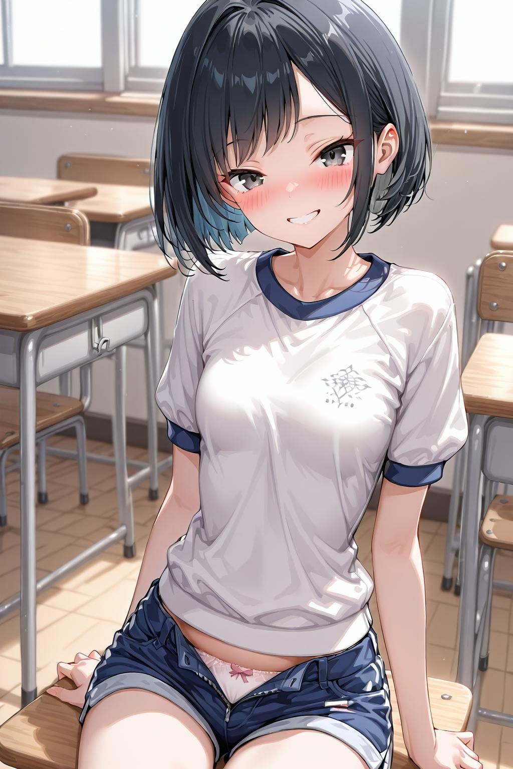 りえちゃんと教室で(5)