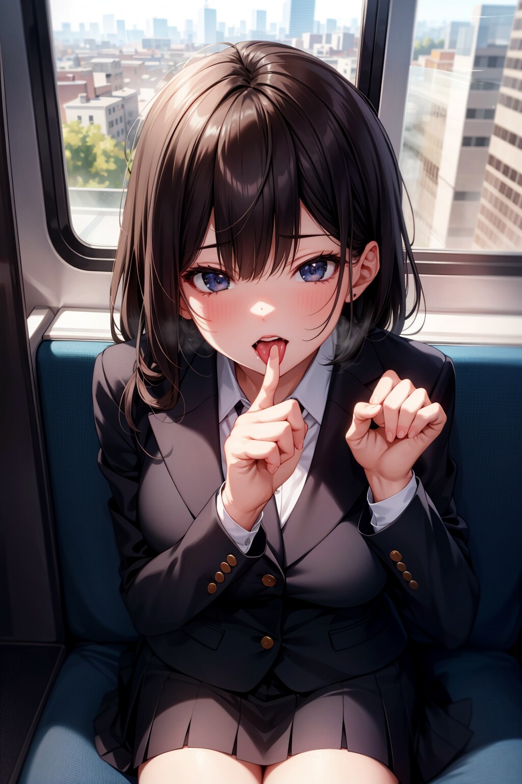 (おにーさん、次で降りて)