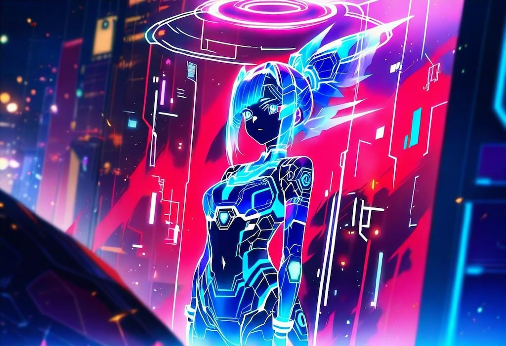 ホログラムメカ娘2025④