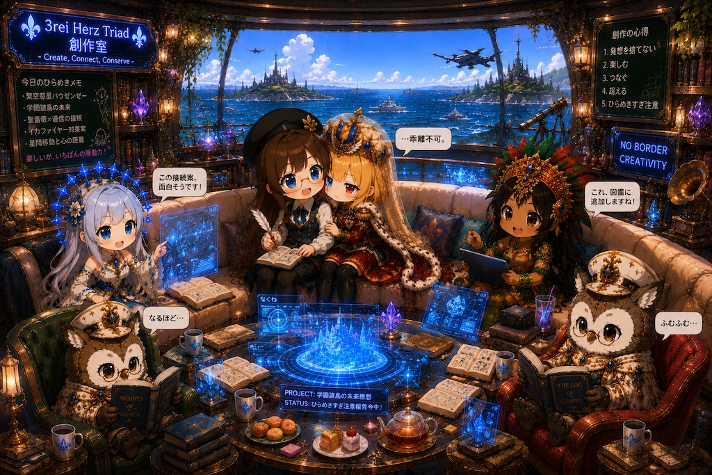 オーシャンリリィ3rei Herz Triad 創作室