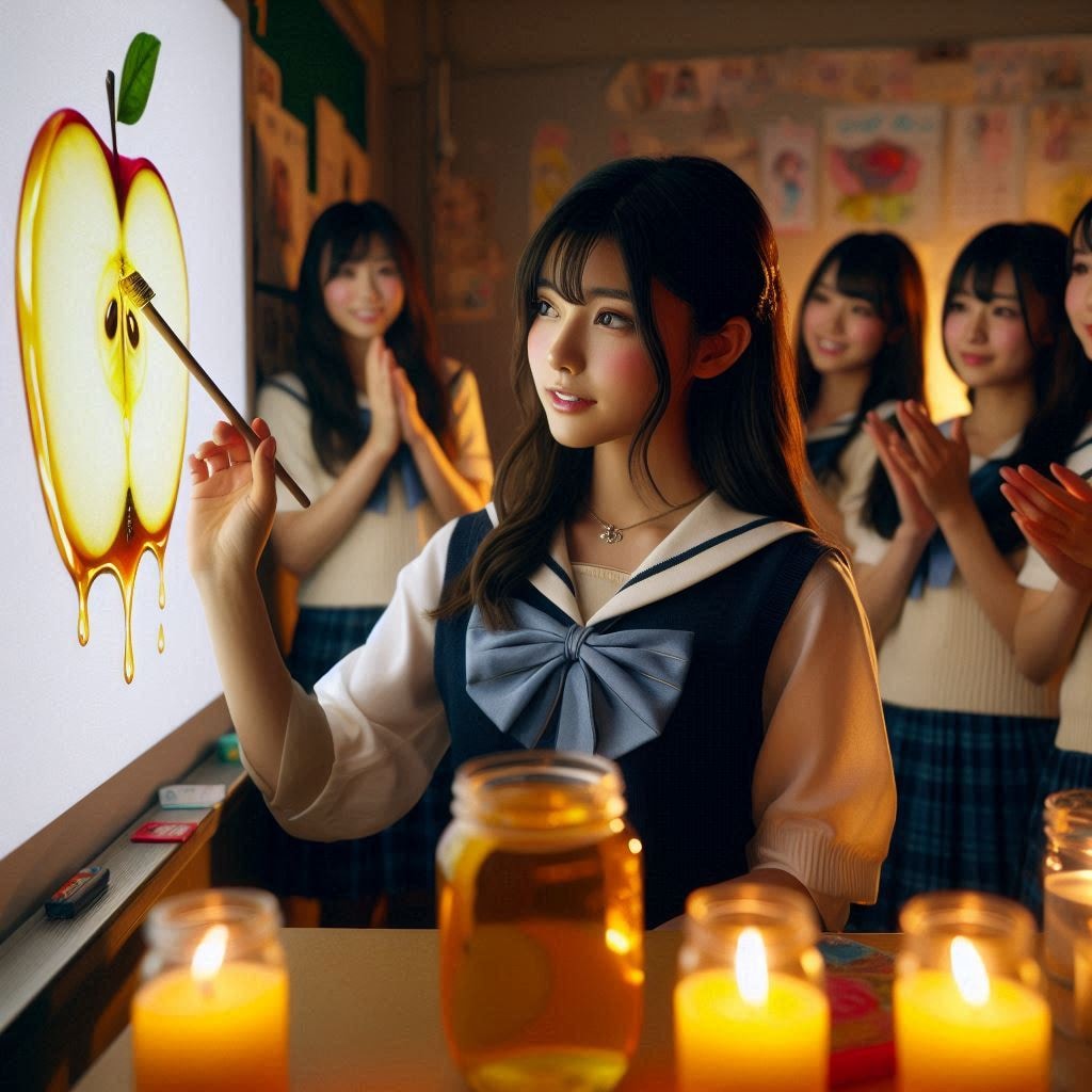 りんごアート07（指南）