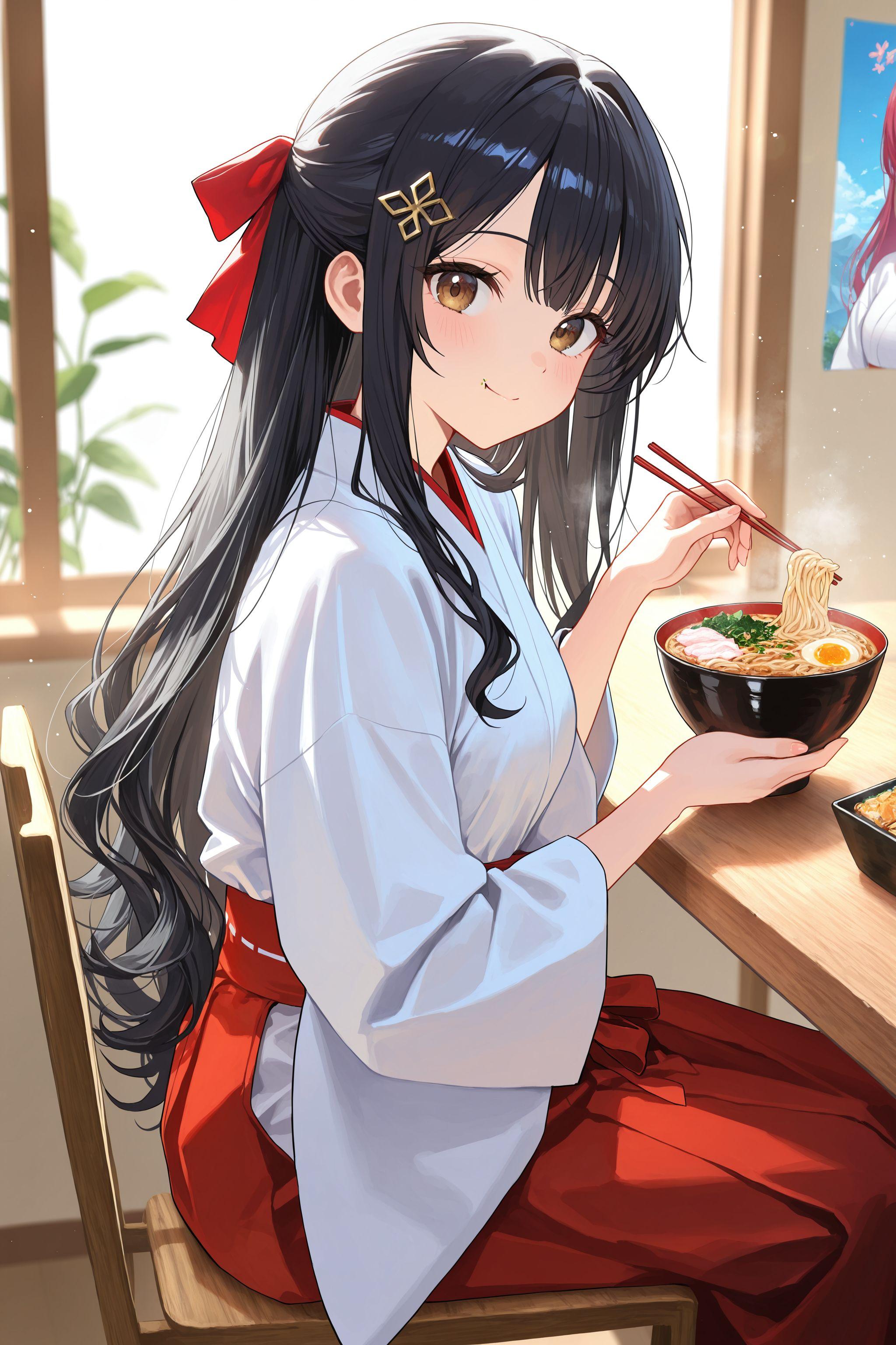 神楽さんはうどんも好き | の人気AIイラスト・グラビア