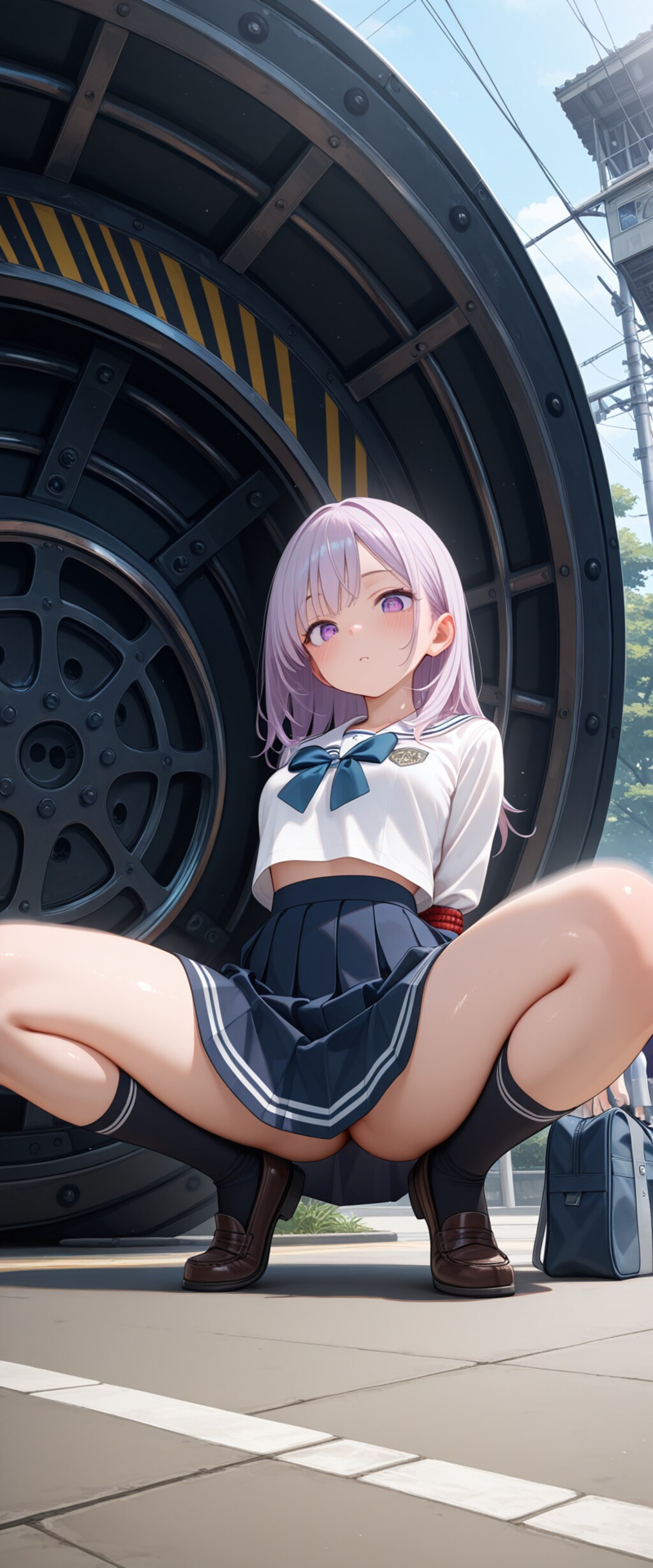 エロ蹲踞
