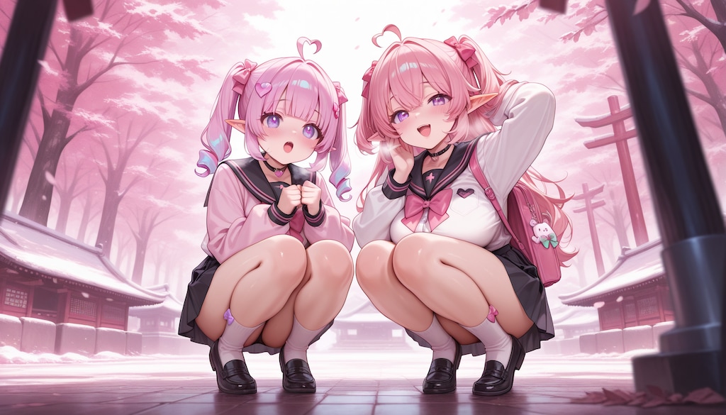エロ蹲踞