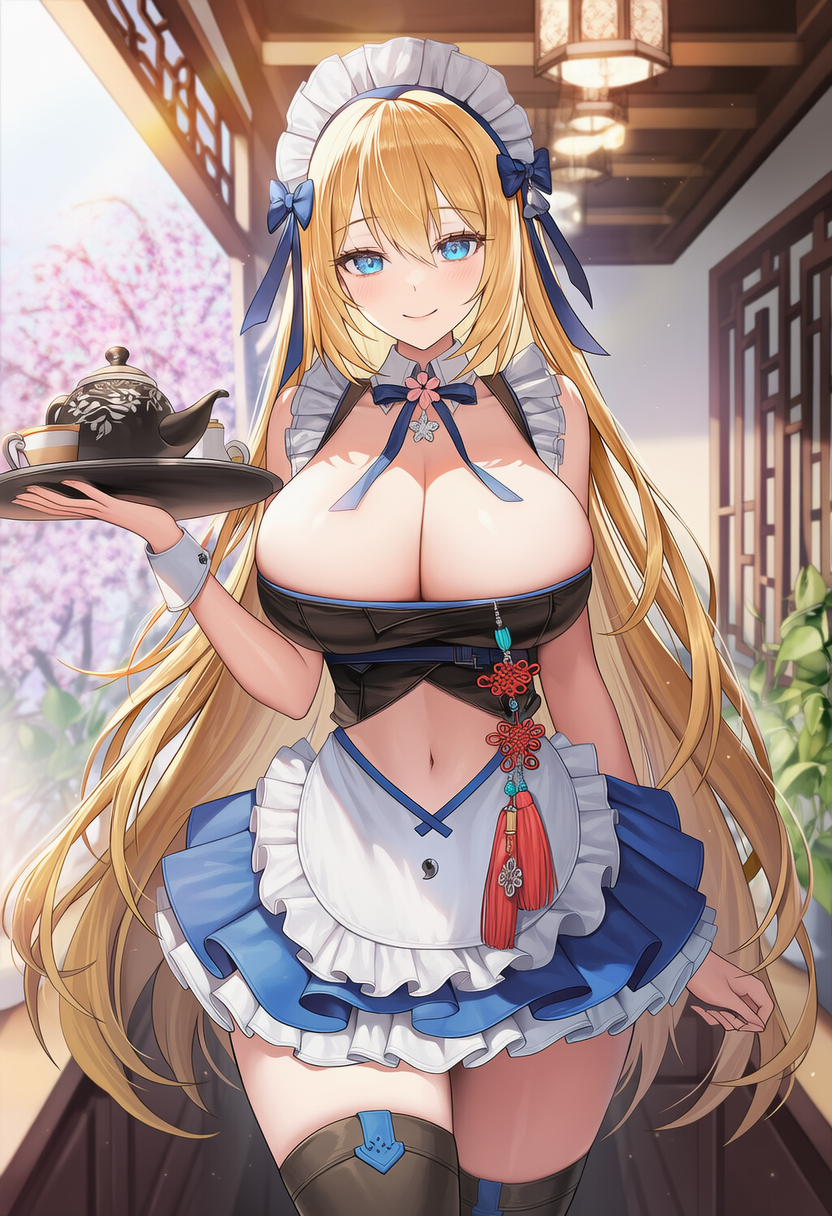 漢風のメイド