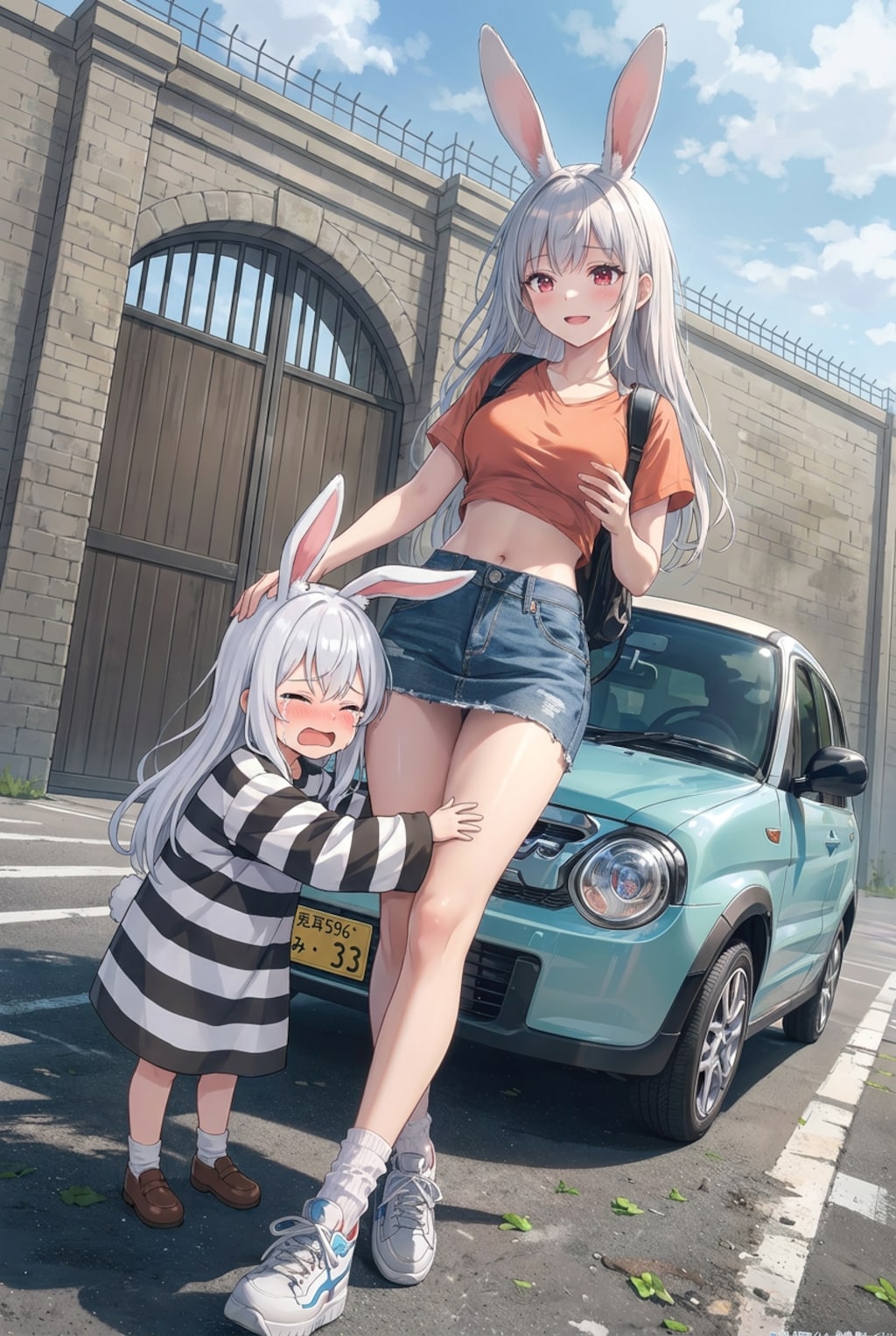 そろそろ帰らなきゃいけないのです🐰💦