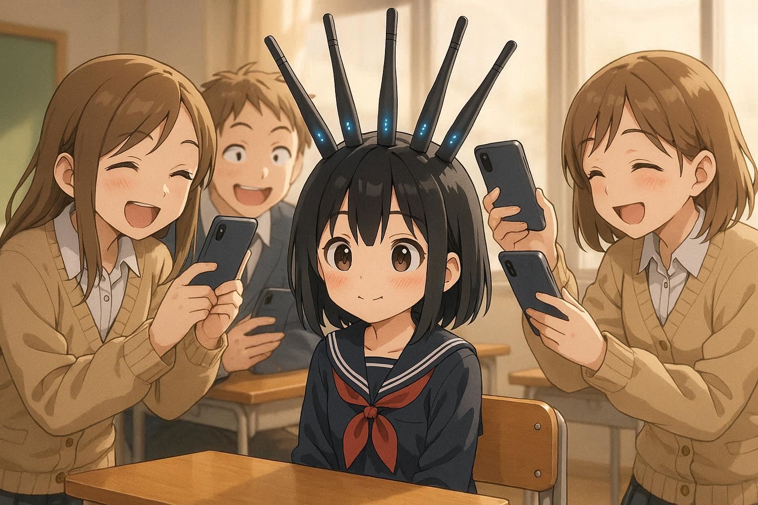 半Wi-Fi人 | の人気AIイラスト・グラビア