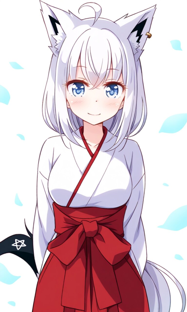 白上フブキ 巫女