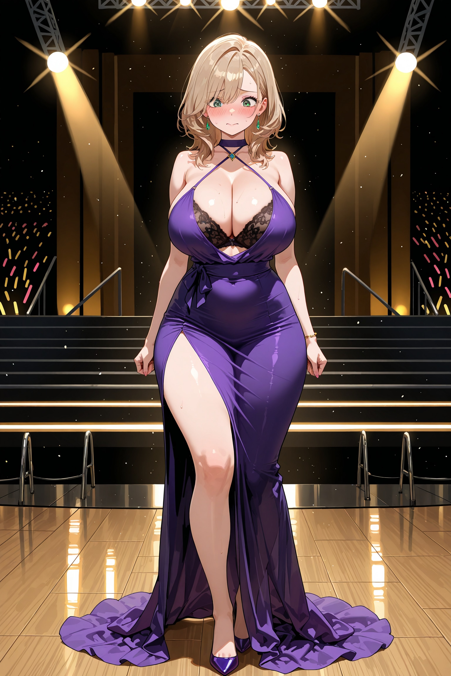 また、ファッションショーにて