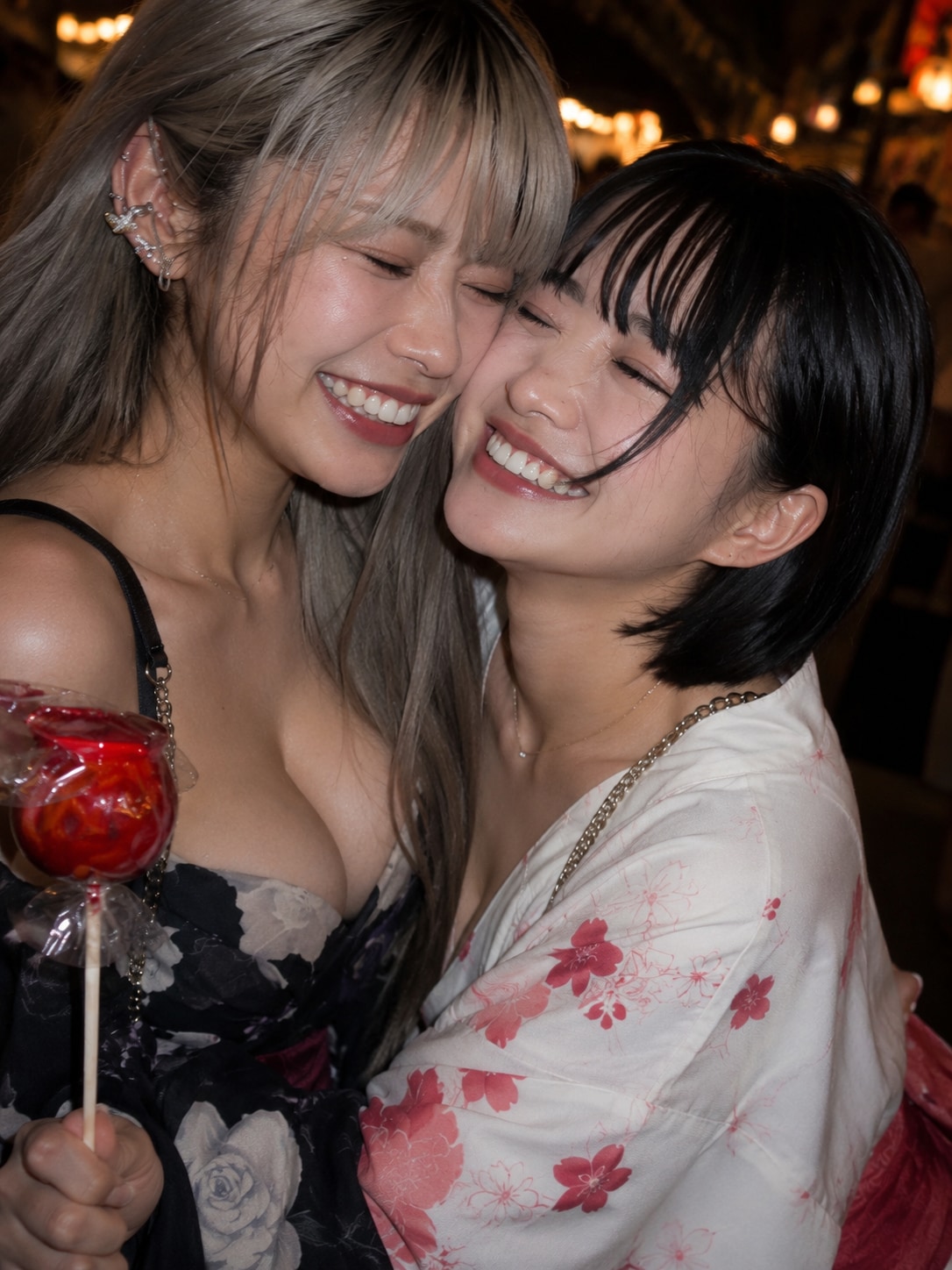 たのしい夏祭り（なかよしギャル）
