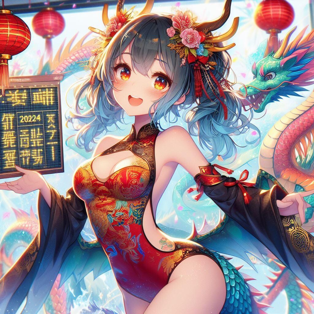 あけましておめでとう！2024年