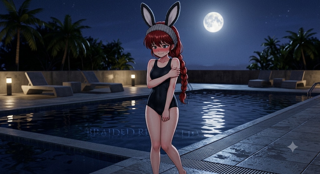 Gemini版スク水バニーガールらんま！