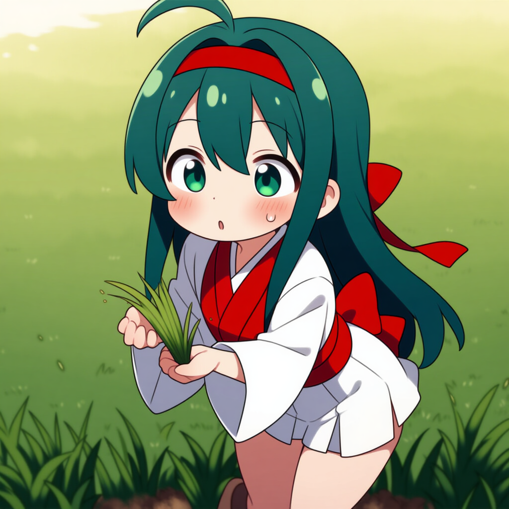 農作業ちび日輪