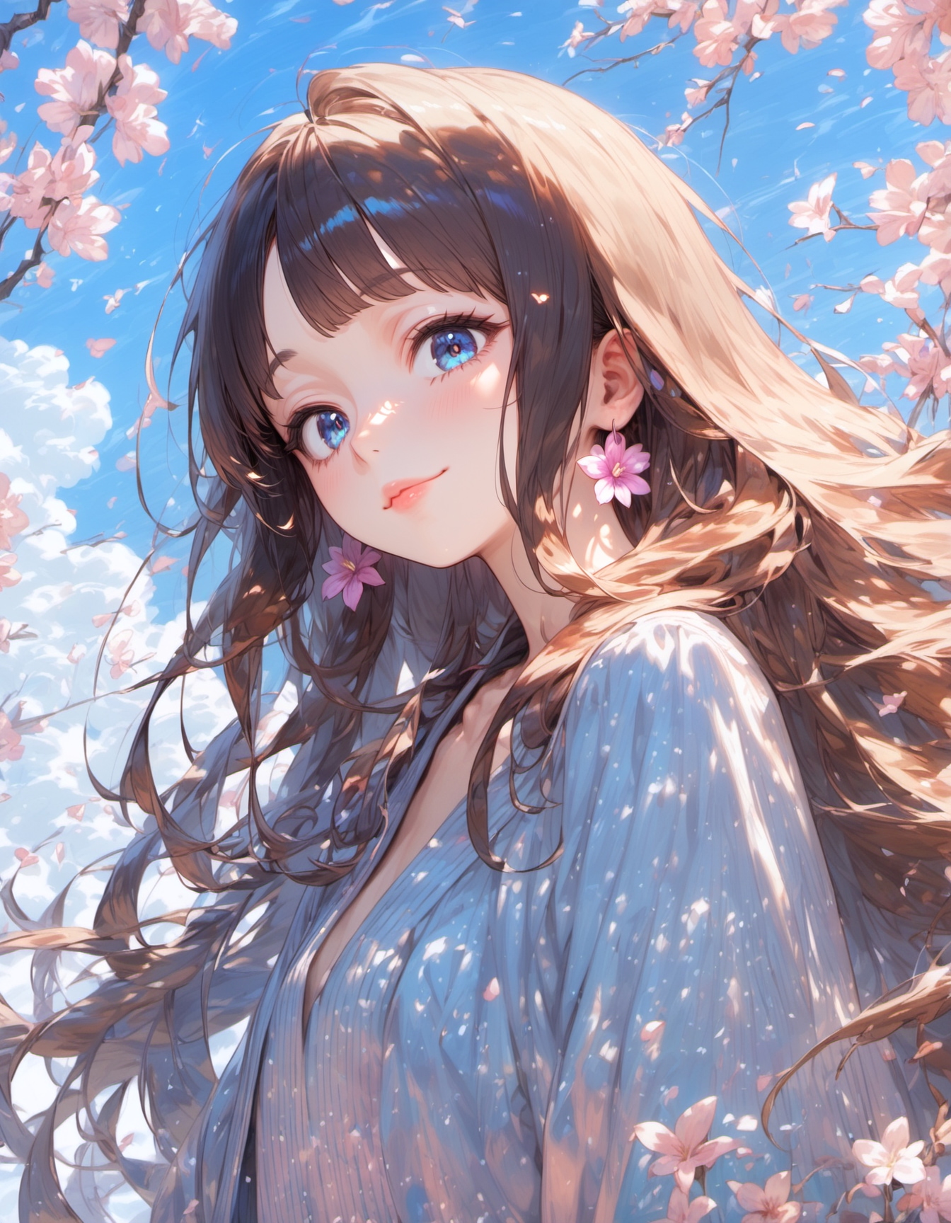 Cherry Blossom Smile | の人気AIイラスト・グラビア