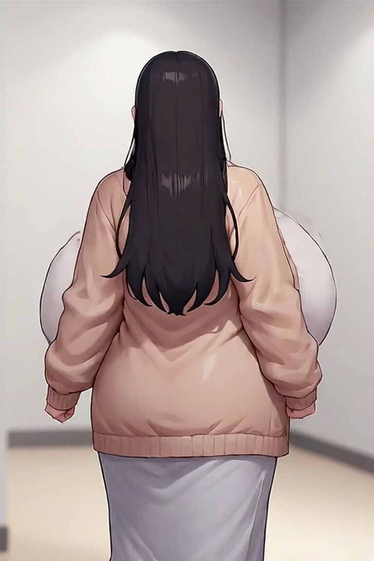 後ろ姿
