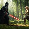 ダースベイダー vs エルフの戦士 2枚目