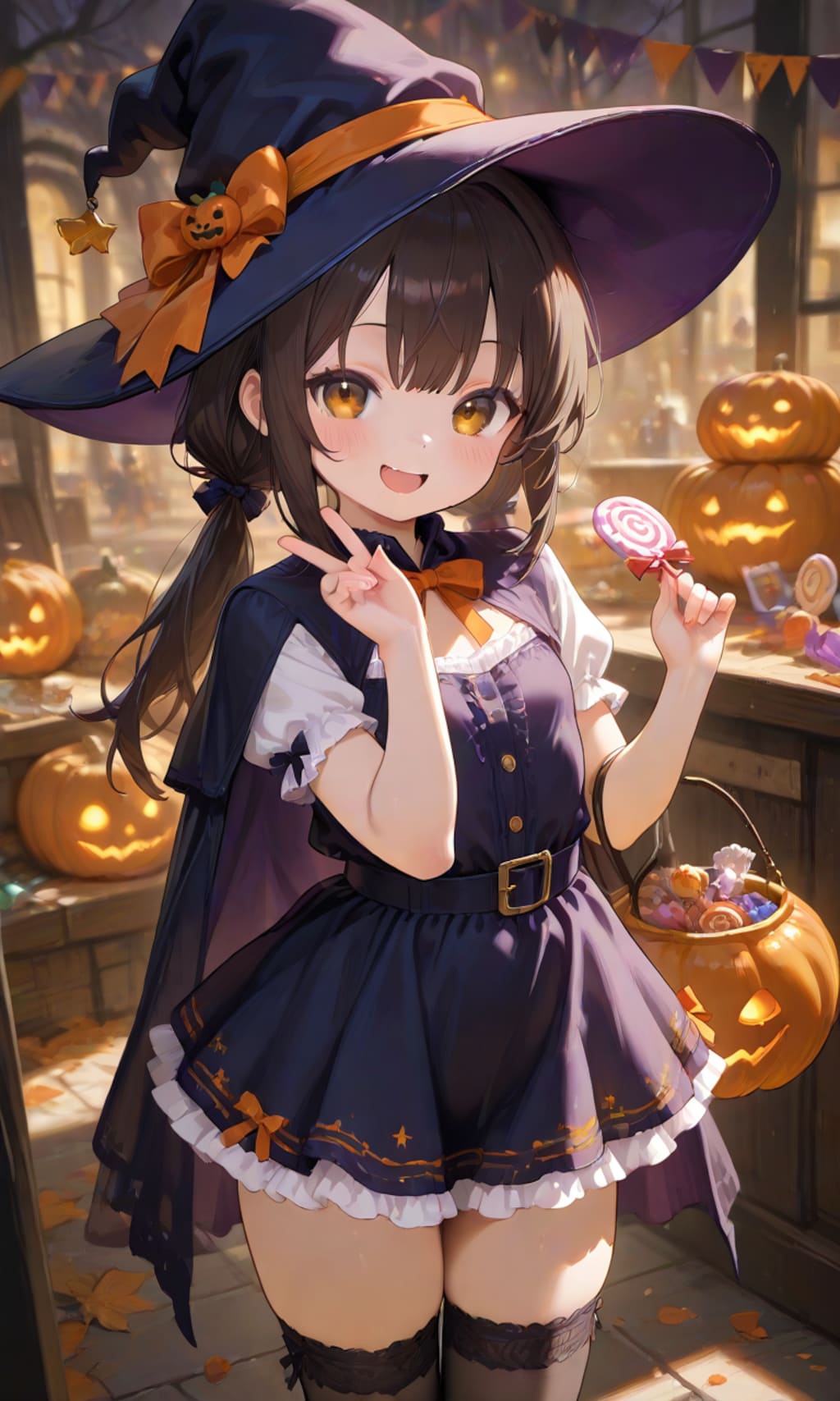 魔女っ子コスプレ