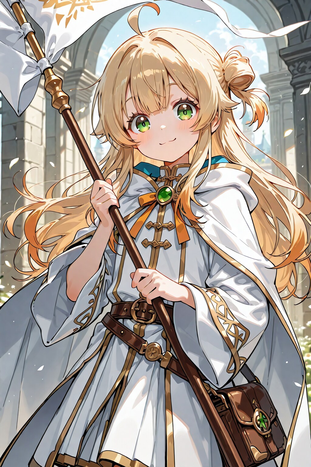 白旗を掲げる魔女