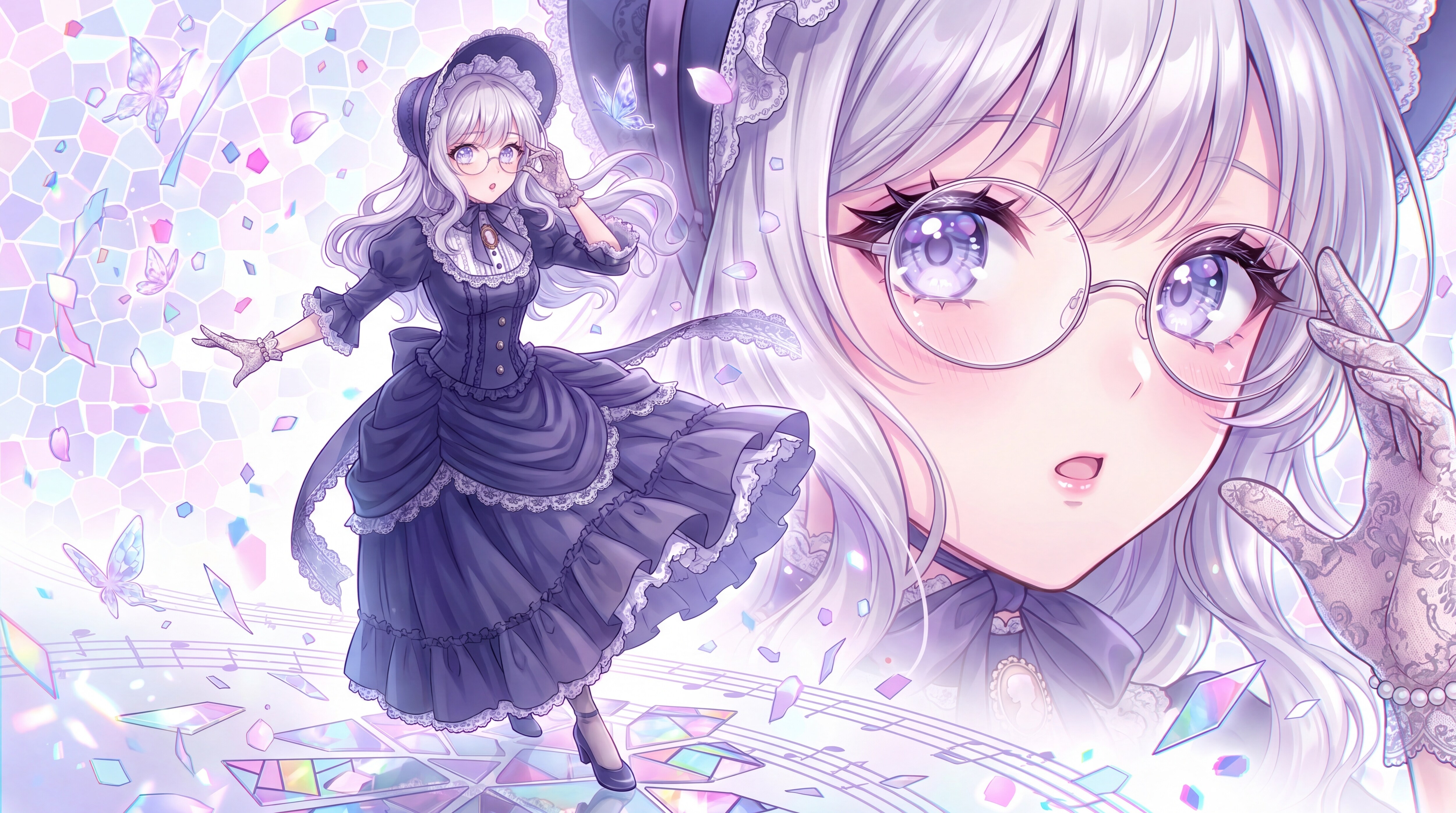 虹彩蒼菫の綺羅奏