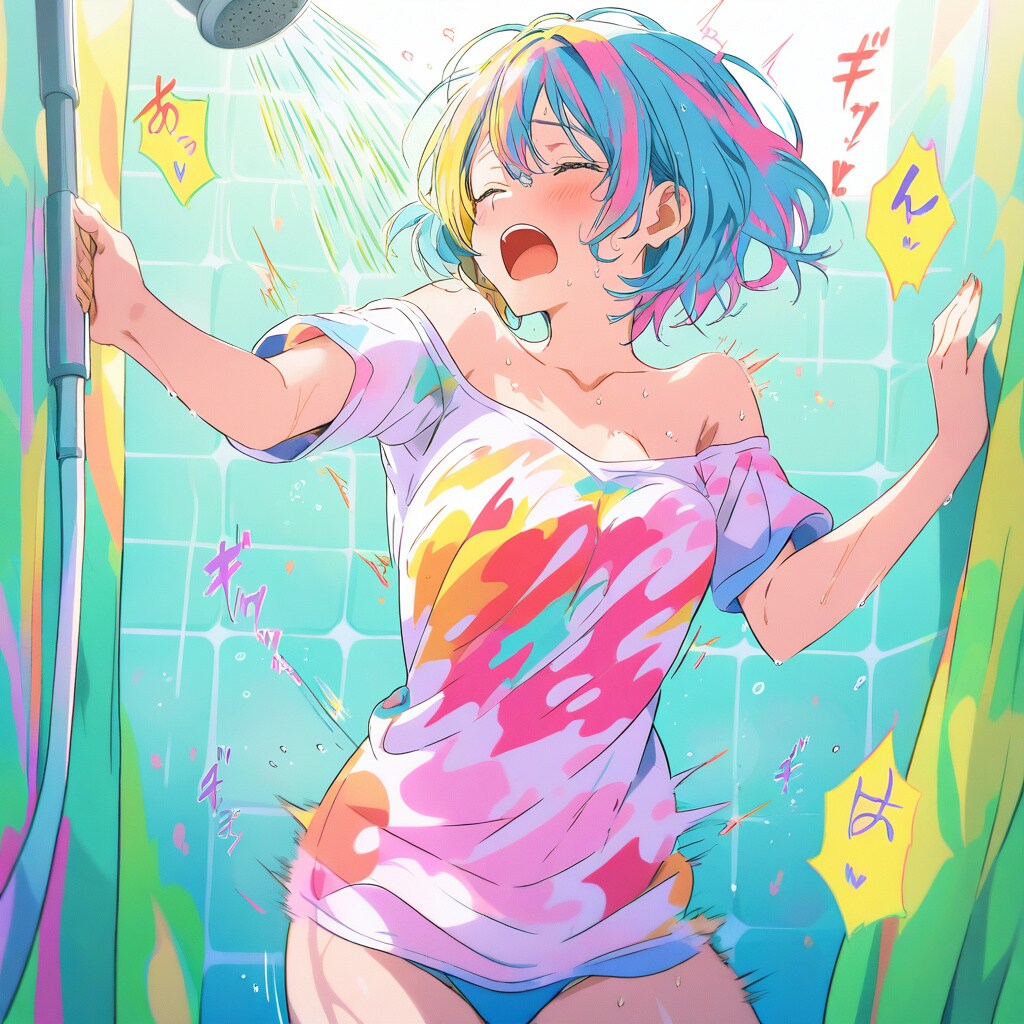 シャワーの水でさえ