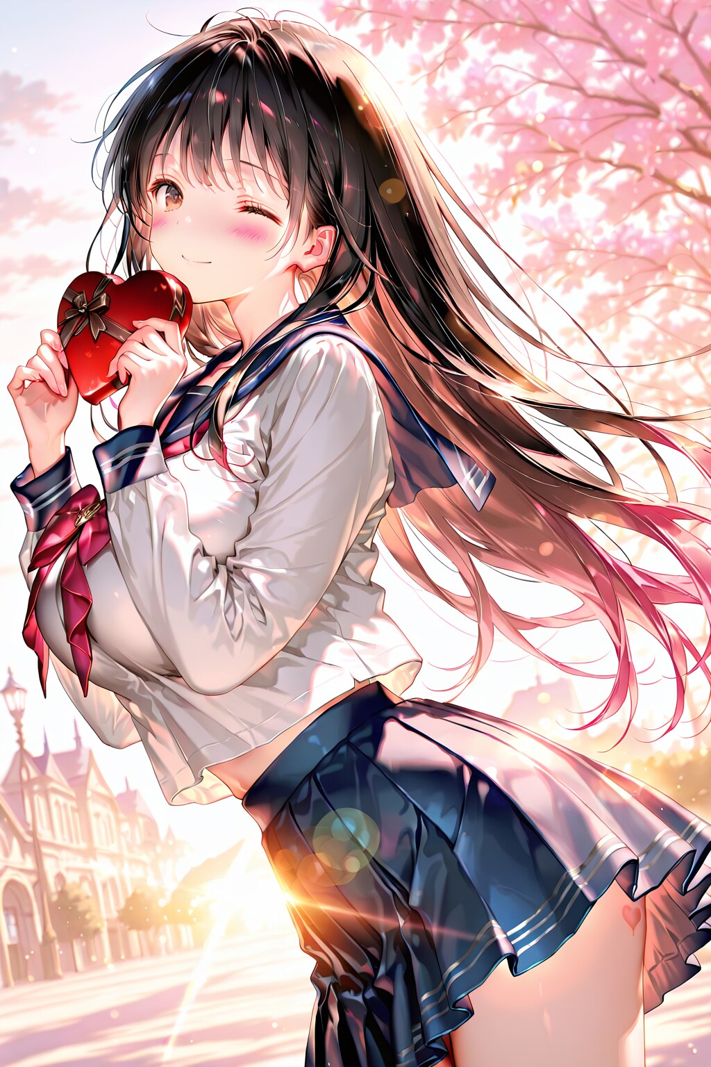 先輩にあげる