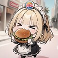 🇺🇸🍔やる気高め系おバーガーの王様🍔🇺🇸〜メイドちゃん in マイアミ～ 3枚目