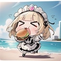 🇺🇸🍔やる気高め系おバーガーの王様🍔🇺🇸〜メイドちゃん in マイアミ～ 5枚目