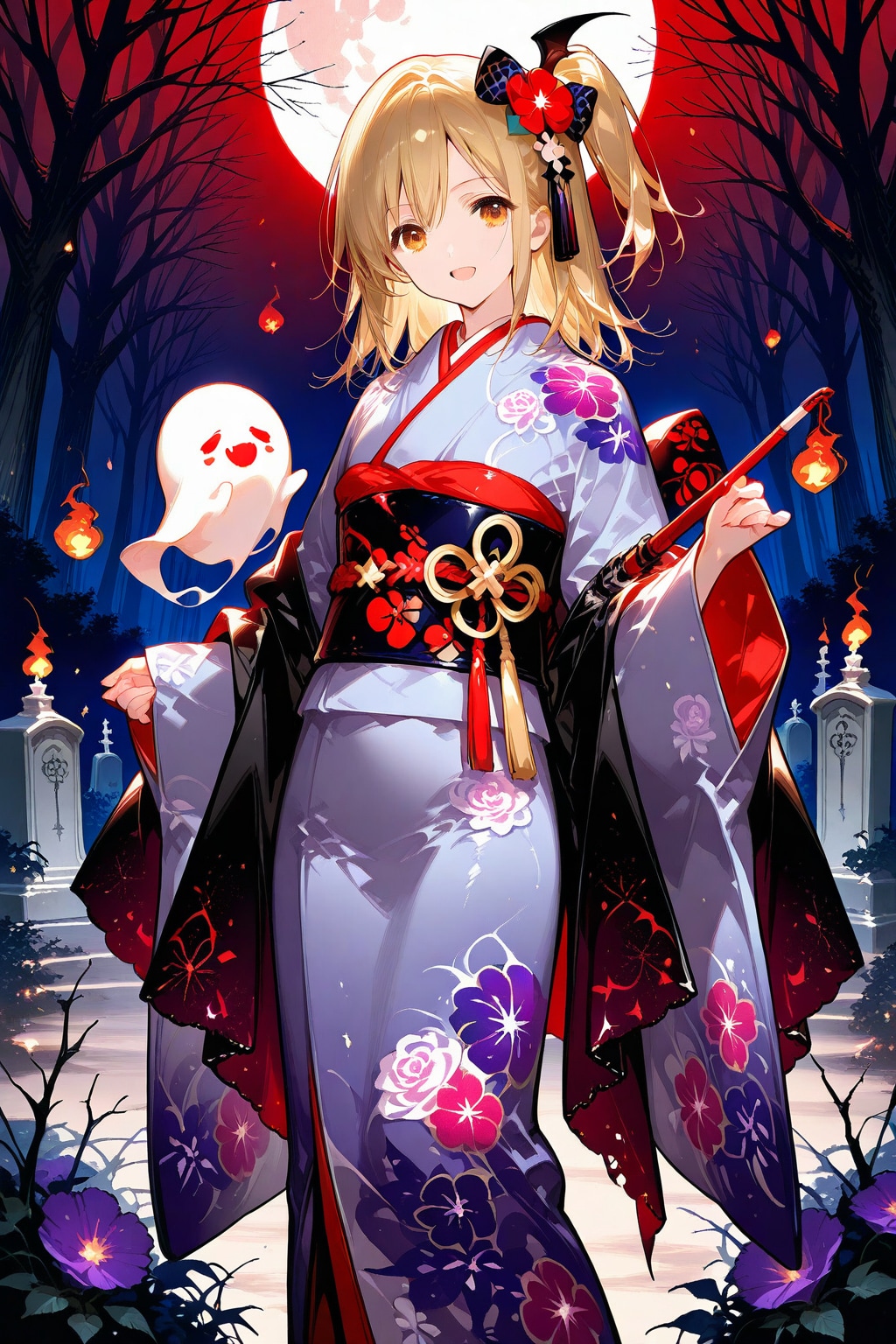 丑三つ時にこんなところに来るとはよほどのうつけじゃな？