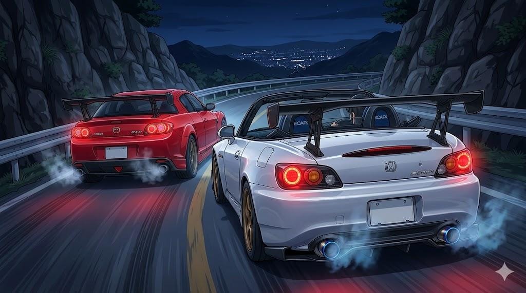 S2000とRX-8
