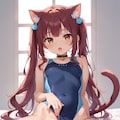 水着猫耳ちゃん 4枚目