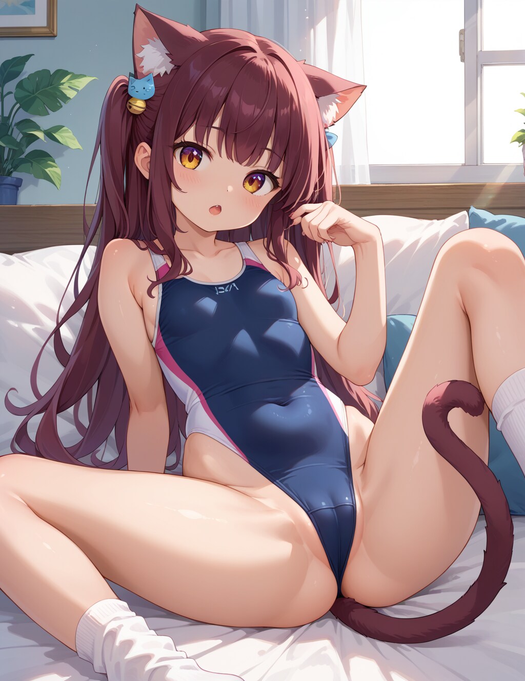 水着猫耳ちゃん