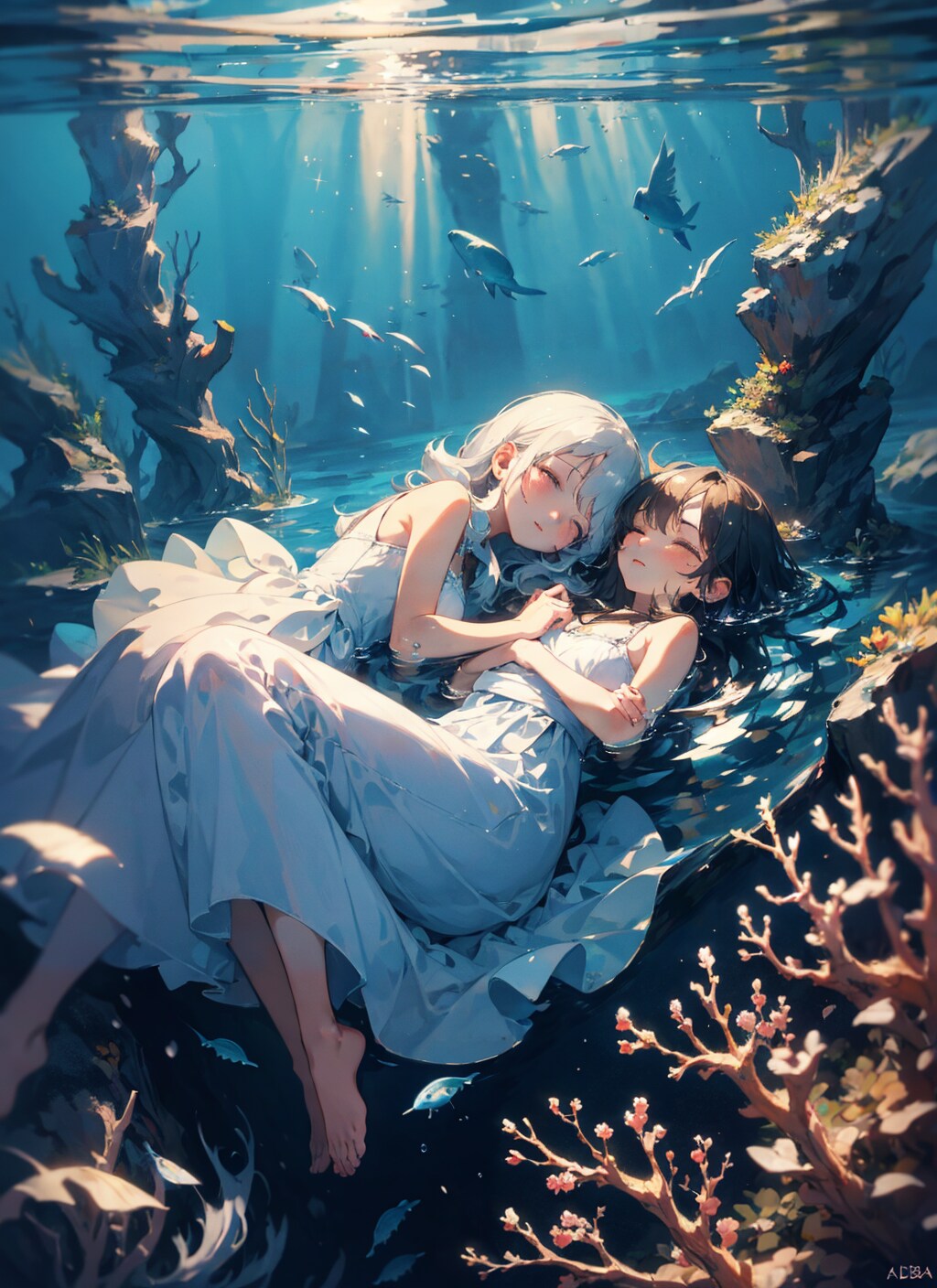 海の中の世界 | の人気AIイラスト・グラビア